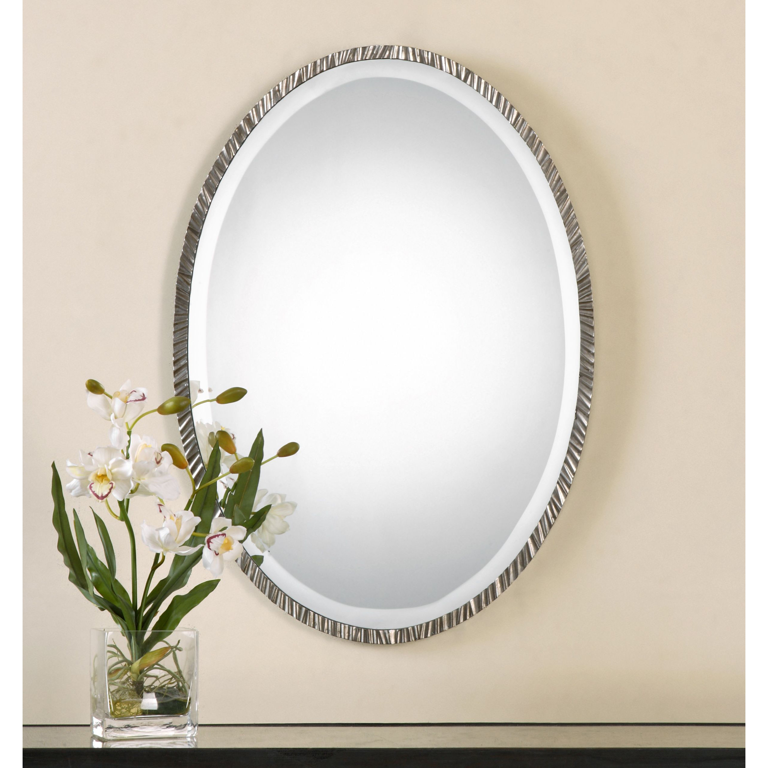 Uttermost Annadel Oval Wall Mirror Reviews Wayfair